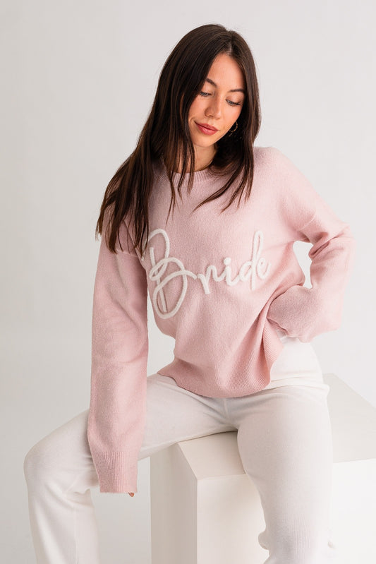 Bride Embroidery Sweater