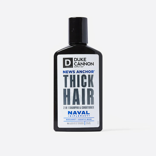 News Anchor Thick Hair Wash