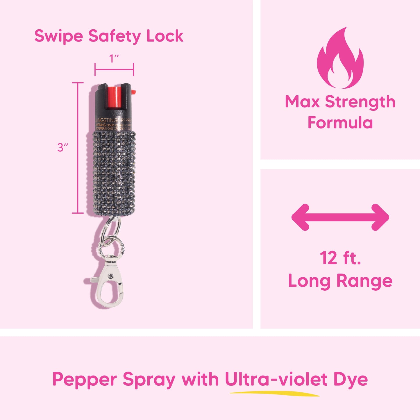 Rhinestone Pepper Spray