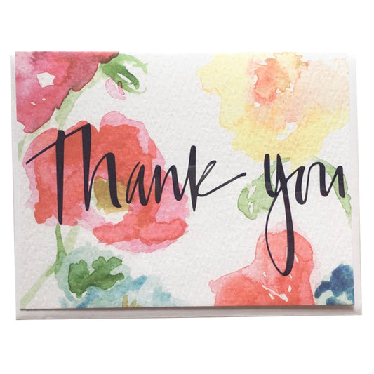 "Thank You" Greeting Card