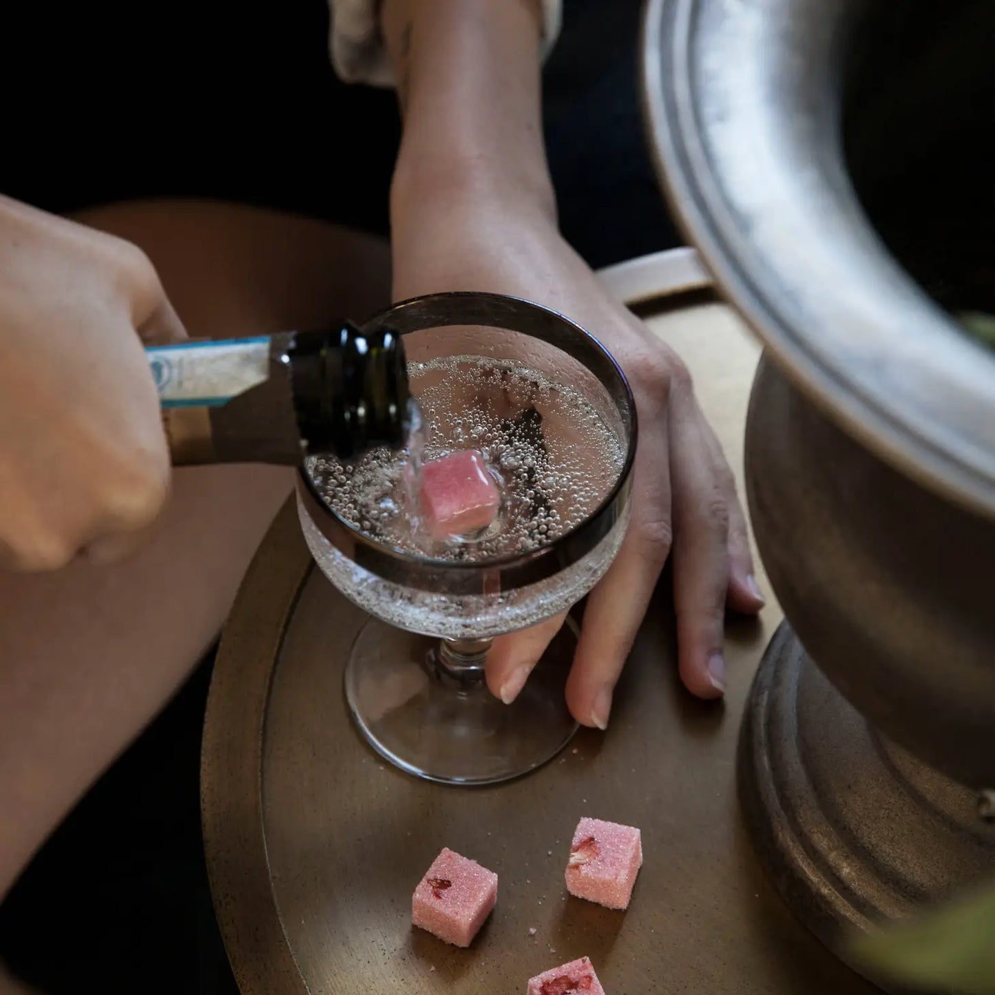 Luxe Mini Champagne Cubes