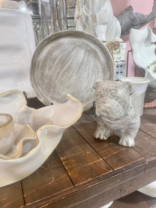 Bulldog Statue