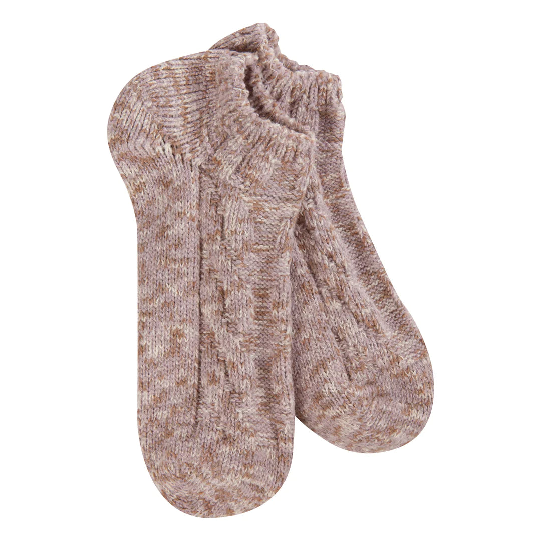 Women's Softest Low-Rise Cable Knit Socks
