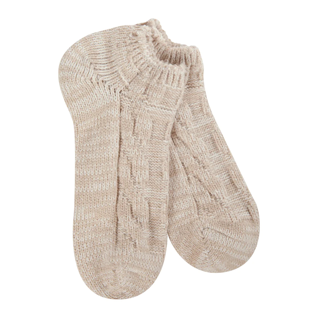 Women's Softest Low-Rise Cable Knit Socks