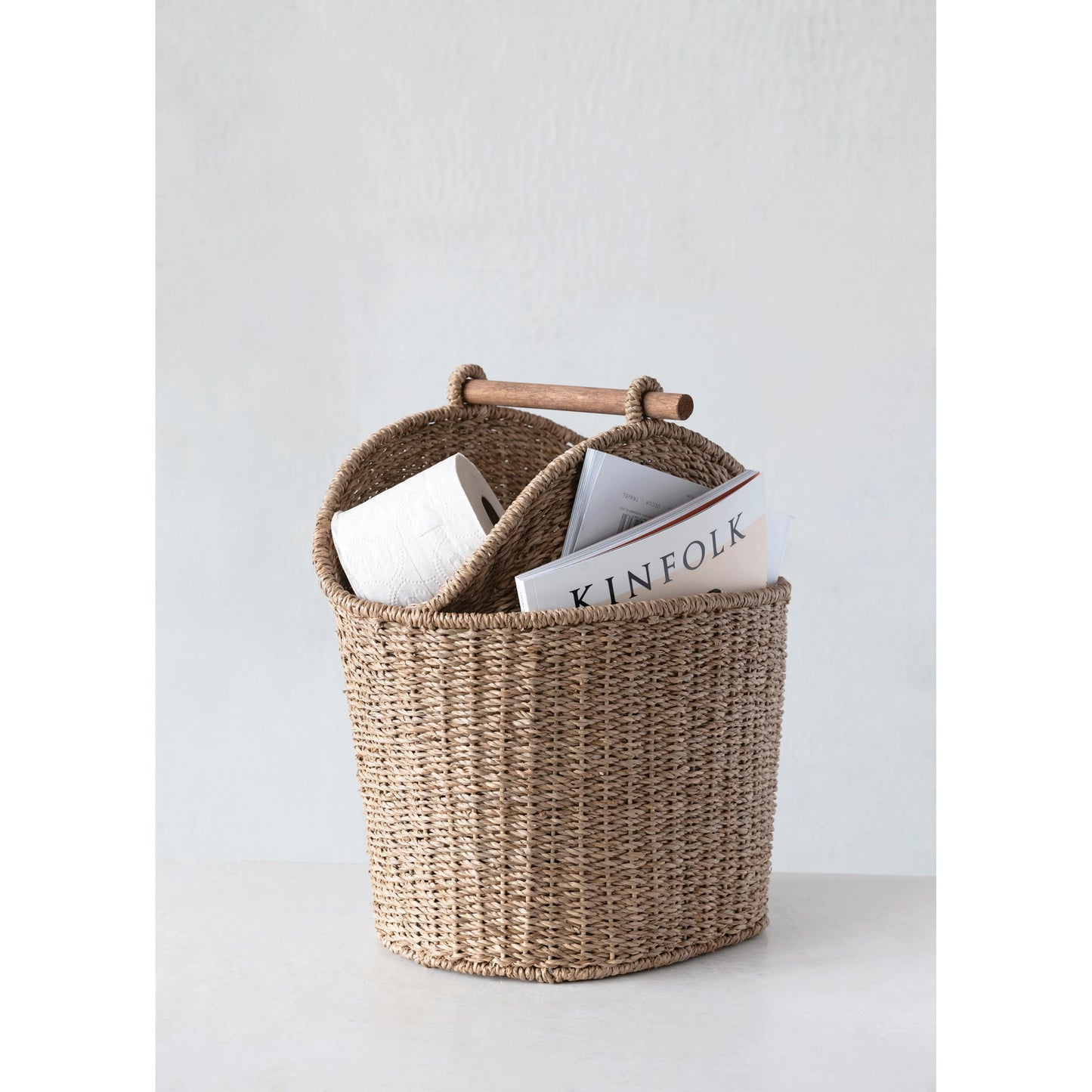 Woven Toilet Paper/Magazine Basket