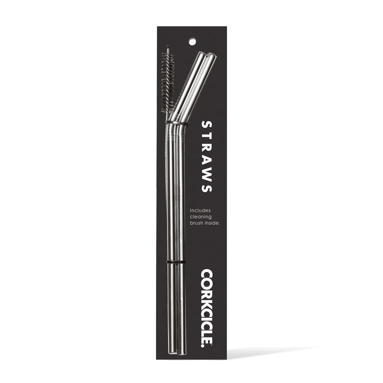 2-Pack Stainless Steel Straws